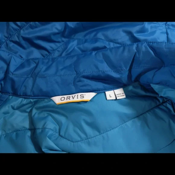 2x 👯♀️Host Pick⚡️ Orvis Eco-Friendly Primaloft Drift Vest - Picture 9 of 12